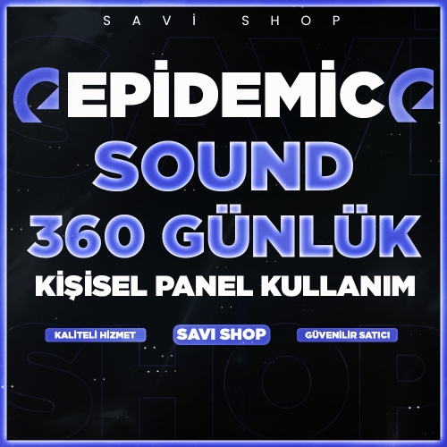  EPİDEMİC SOUND 12 AY KİŞİSEL KULLANIM