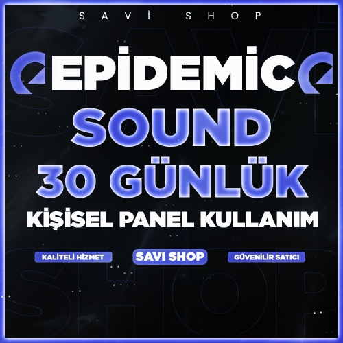  EPİDEMİC SOUND 1 AY KİŞİSEL KULLANIM
