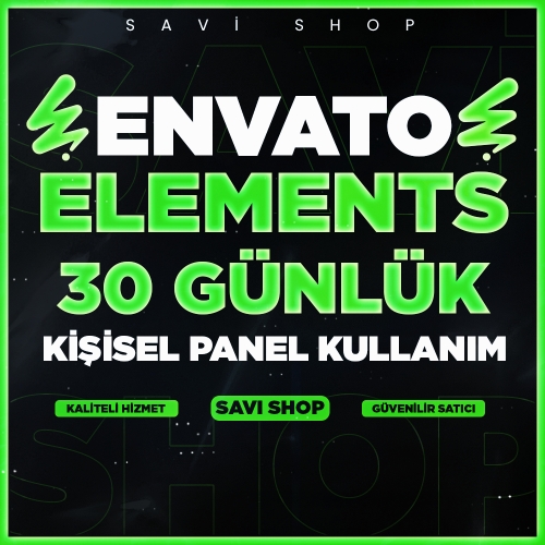 ENVATO 1 AY KİŞİSEL KULLANIM