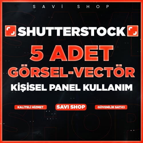  SHUTTERSTOCK 5 ADET GÖRSEL-VEKTÖR