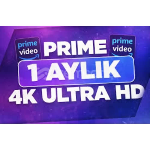  ⭐ Amazon Prime Video 1 Aylık  4K Ultra HD⭐