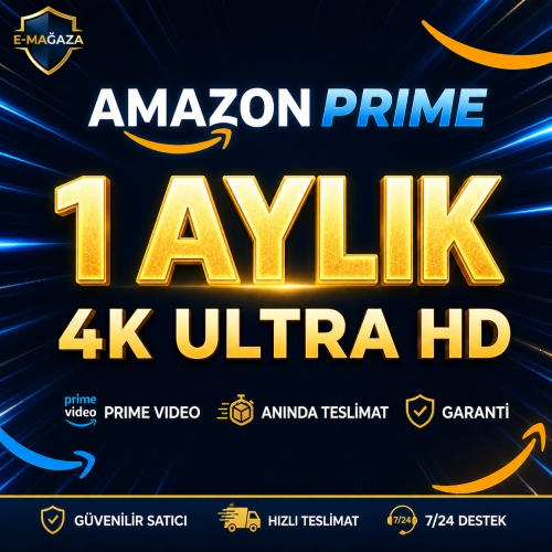 ⭐4K ULTRA HD - AMAZON PRİME GARANTİLİ