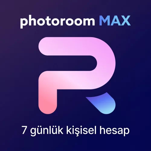  Photoroom max 7 günlük kişisel hesap satın al