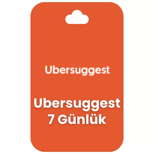  Ubersuggest 7 Günlük