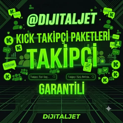  Kick 2000 Garantili Takipçi