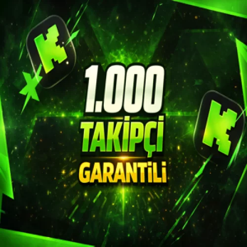  ⚡GARANTİLİ⭐KİCK 1.000 TAKİPÇİ⭐
