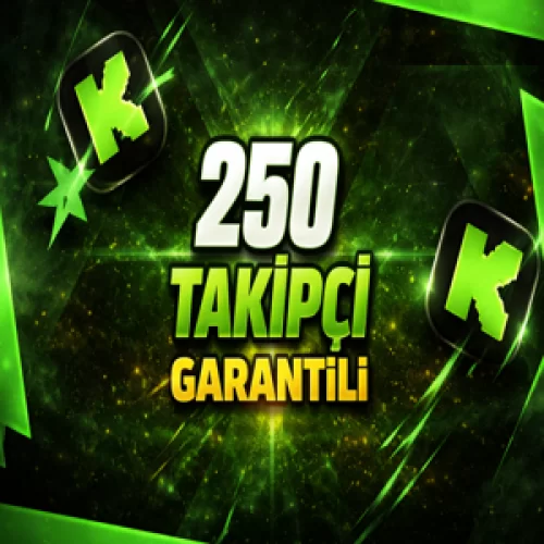 ⚡GARANTİLİ⭐KİCK 250 TAKİPÇİ⭐