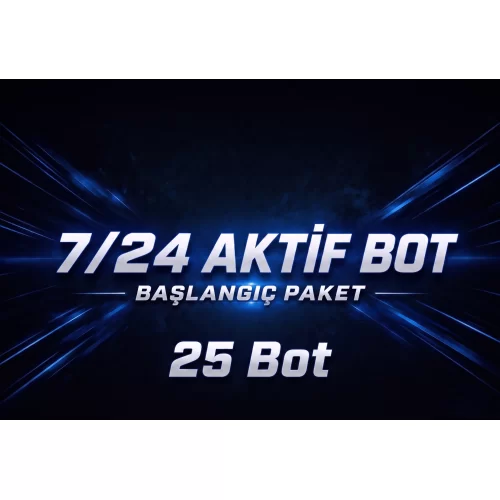 Minecraft Gelişmiş Afk Botu Başlangıç Paket