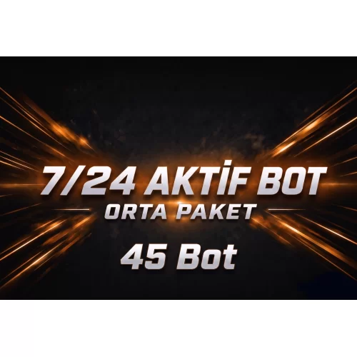  Minecraft Gelişmiş Afk Botu ORTA PAKET
