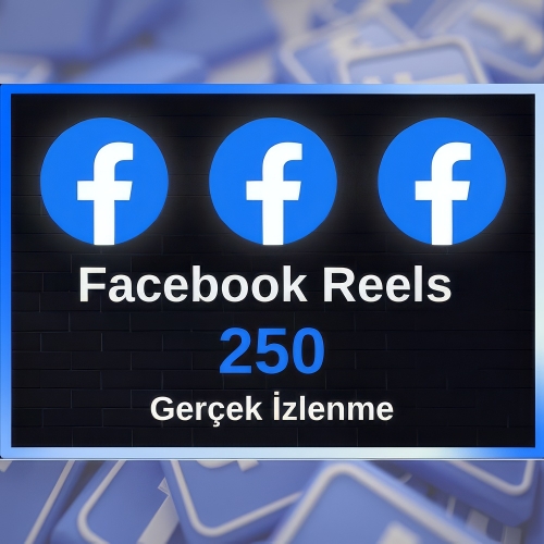  Facebook Reels Görüntülemeleri – 250 Adet