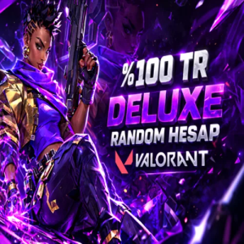 ⭐100TR⚡VALORANT DELUXE RANDOM HESAP⚡