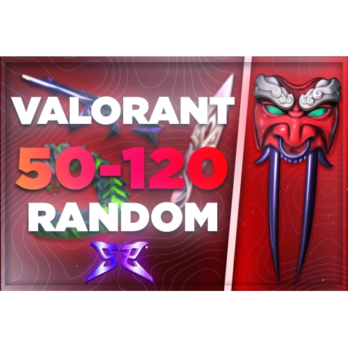 ⭐PLUS++⭐VALORANT 50-120 SKİN RANDOM HESAP✨