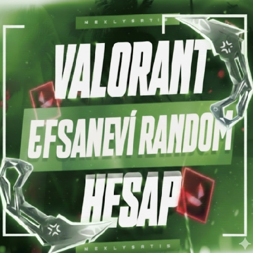 ⭐ EFSANEVİ Valorant Random Hesap ⭐