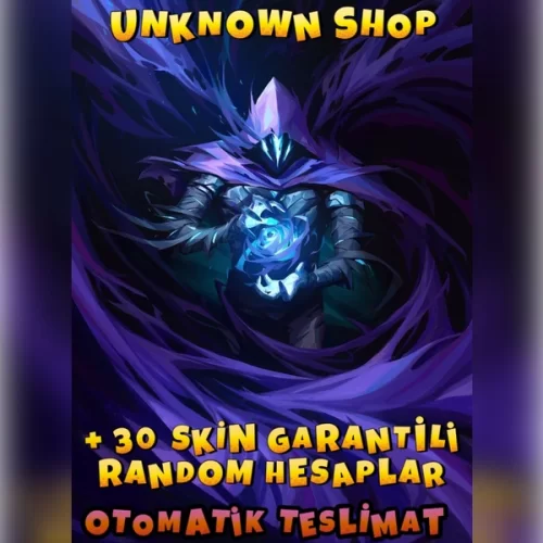  ⚡ +30 SKİN GARANTİLİ  RANDOM HESAPLAR ⚡ !!! OTOMATİK TESLİMAT !!!