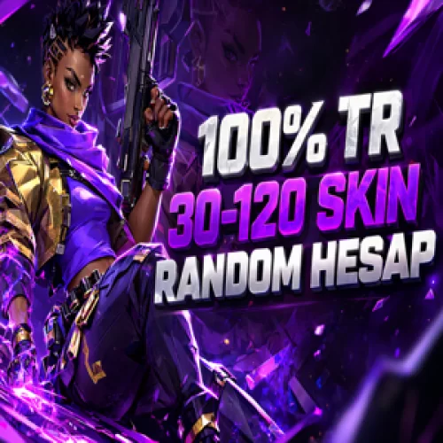  ⭐100TR⚡VALORANT 30-120 SKİN RANDOM HESAP⚡