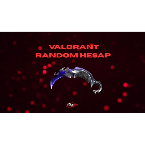  VALORANT RANDOM HESAP Ucuzoyun - Kopya #207321