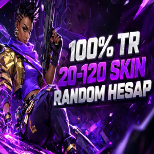  ⭐100TR⚡VALORANT 20-120 SKİN RANDOM HESAP⚡