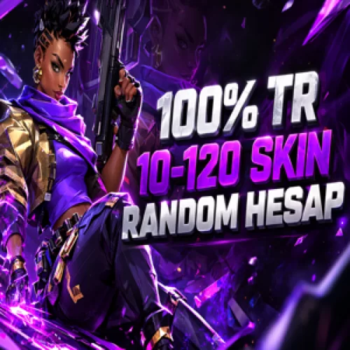  ⭐100TR⚡VALORANT 10-120 SKİN RANDOM HESAP⚡