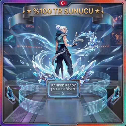 100 TR SUNUCU  RANKED READY  MAİL DEĞİŞEN