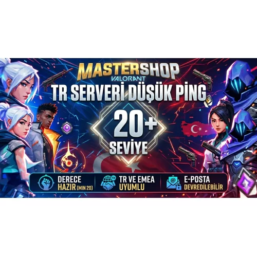 100 TR RANKED HAZIR MAİL DEĞİŞEN +20 LVL