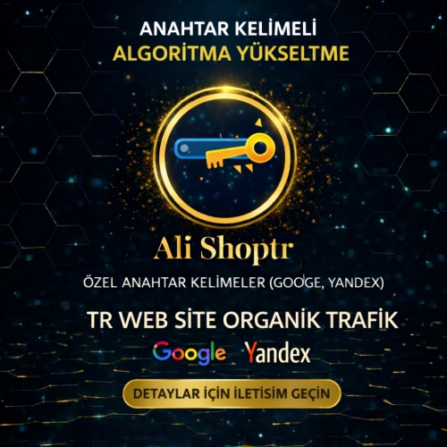  ⚡ ÖZEL ANAHTAR İLE WEB ALGORİTMA YÜKSELTME GOOGLE-YANDEX ⚡