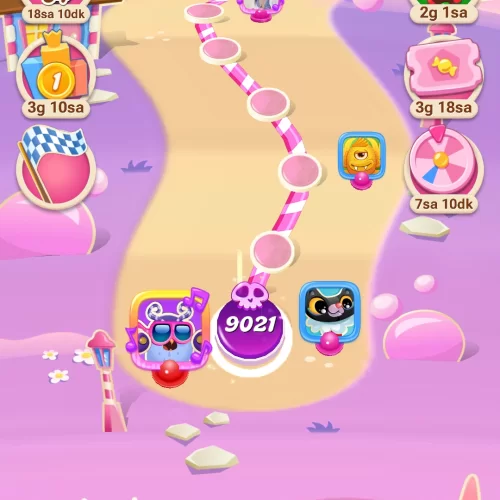  9021 seviye satılık candy crush hesabı