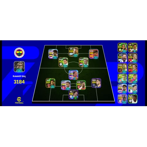 Efootbal hesap kolektif güç 3184