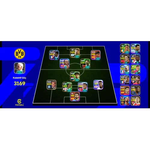  eFootball 2026 Hesap  3169 Güç