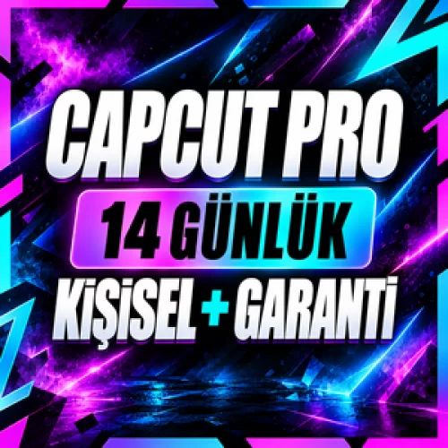⭐14 Günlük Capcut Pro⭐ Mobil + Pc