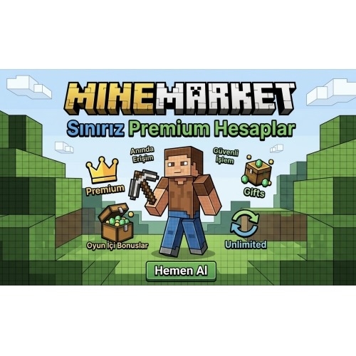  Minecraft hesap premium sınırsız + xbox game pass