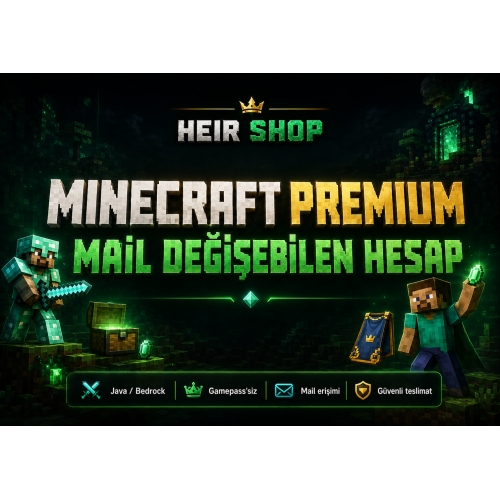  ⭐Minecraft Premium Hesap⭐ Mail Değişebilir