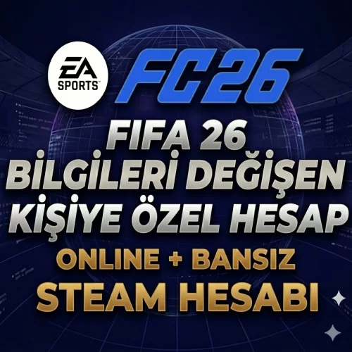  ⭐️BİLGİLERİ DEĞİŞEN  FC 26 ONLİNE STEAM HESAP⭐️