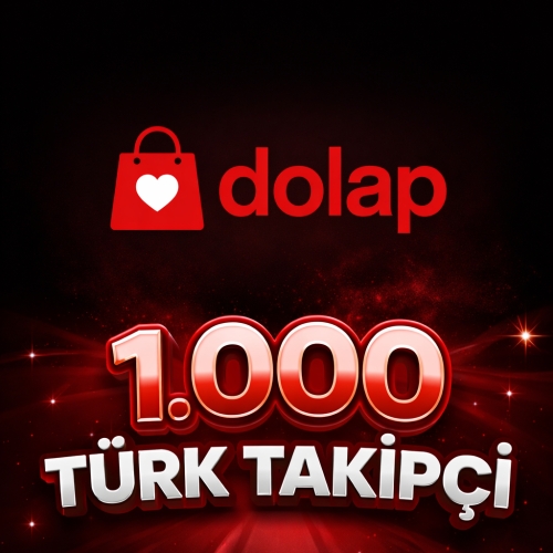 ⚡DOLAP 1.000 TÜRK TAKİPÇİ ⚡