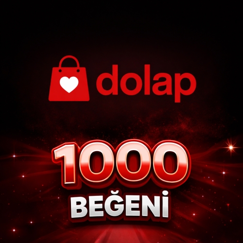 ⚡DOLAP 1.000 TÜRK BEĞENİ ⚡