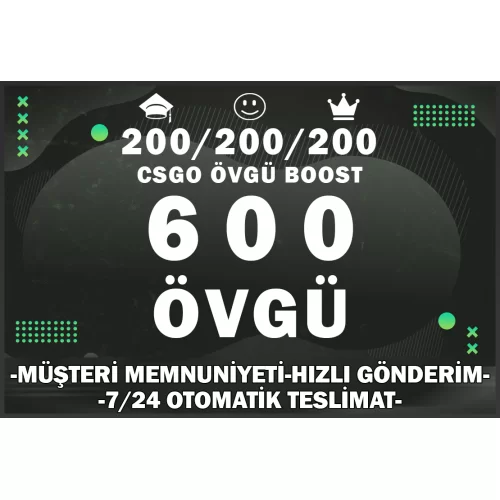  ⭐600 ÖVGÜ⭐ CS2 YEŞİL GÜVEN FAKTÖRÜ