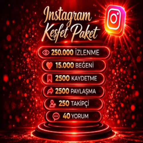 ⭐5X  İNSTAGRAM KEŞFET PAKETİ 6⭐