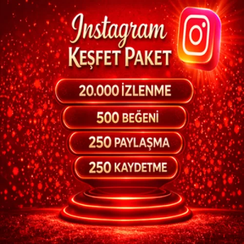  ⭐5X  İNSTAGRAM KEŞFET PAKETİ 1⭐