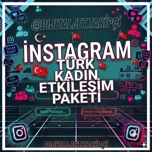  İnstagram Türk Kadın 10 Yorum + Beğeni + Kaydet