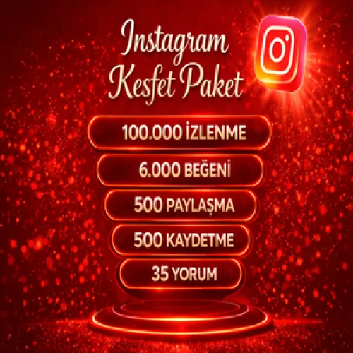  ⭐5X  İNSTAGRAM KEŞFET PAKETİ 4⭐