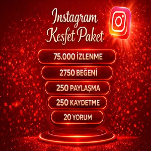  ⭐5X  İNSTAGRAM KEŞFET PAKETİ 3⭐