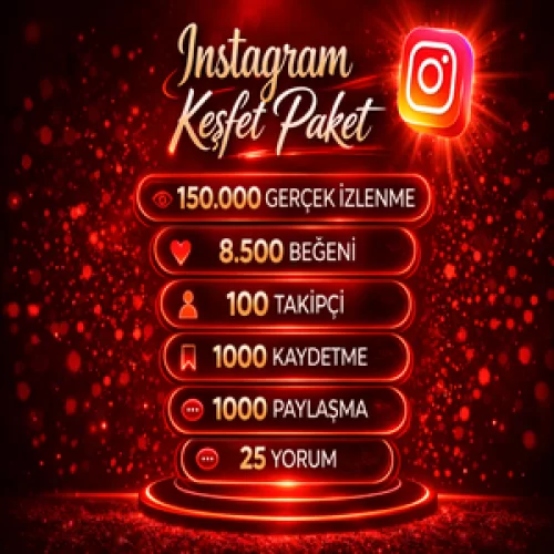  ⭐6X  İNSTAGRAM KEŞFET PAKETİ 5⭐