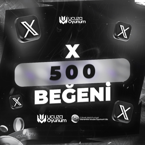  ⚡ ÇALIŞIYOR - Twitter X 500 Beğeni