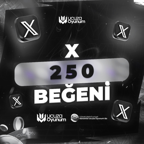  ⚡ ÇALIŞIYOR - Twitter X 250 Beğeni