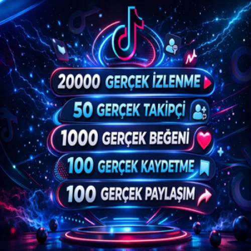  ⭐5X  TİKTOK KEŞFET PAKETİ 2⭐