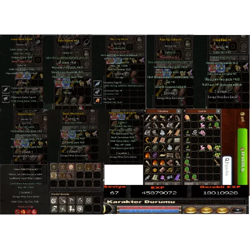  67 LV BEDO HAVA P ÖFKE G AT 30 CANAVAR M1 +9 ABANOZ FARM CANAVARI