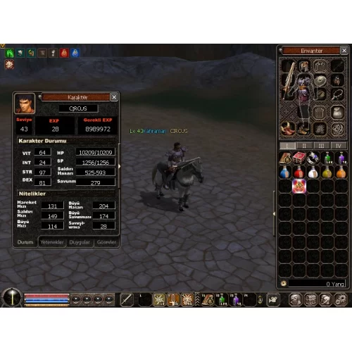  43 LVL İTEMLİ VADİLİK BEDAVA ÇAR