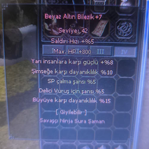  ELİT BEYAZ ALTIN BİLEZİK