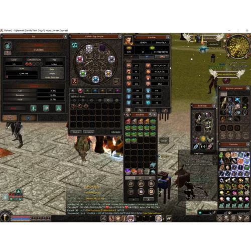  ŞAMPİYON 1 LVL SAVAŞÇI - HAVA S - ARAGONİT +7 KILIÇ - FULL+FULL