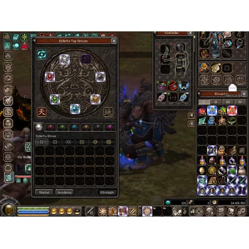  110 LEVEL İTEMLİ SAVAŞÇI 350 K DAMAGE