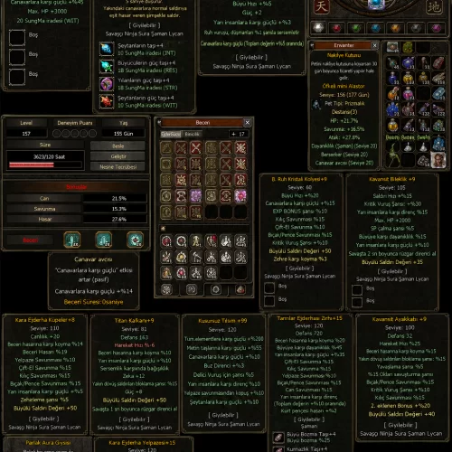 30 lvl şamp şaman dizili detay için açıklama
